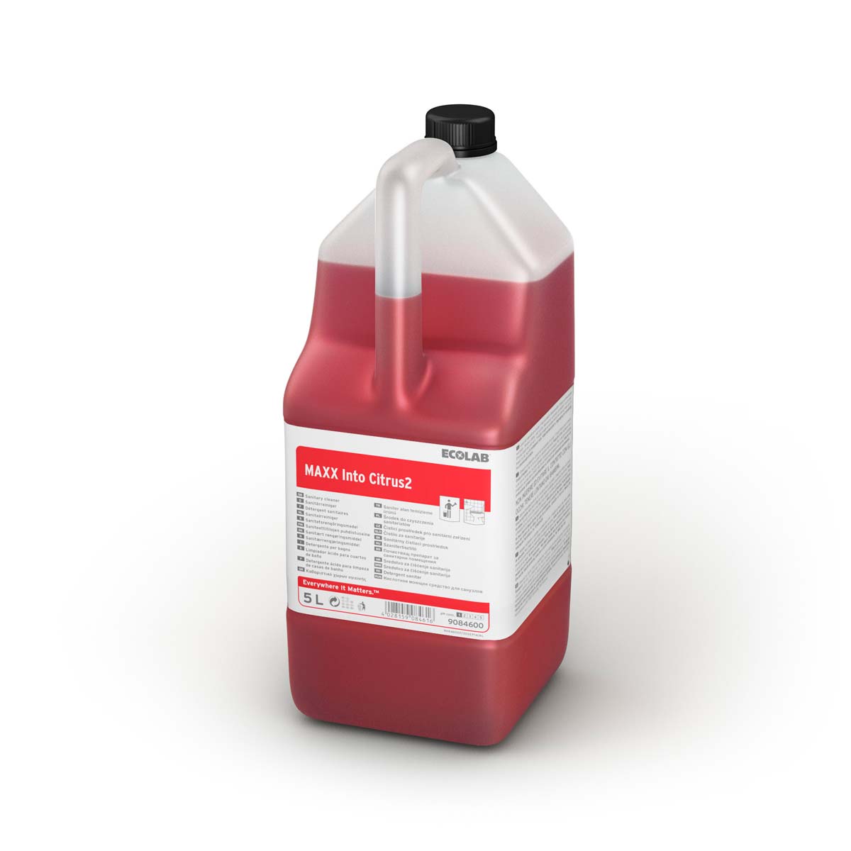 DETARTRANT SANITAIRES PARFUME MAXX INTO CITRUS2 ECOLAB 5L