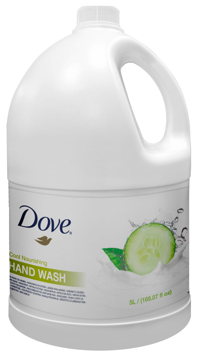 SAVON MAINS CONCOMBRE DOVE RECHARGE 5L