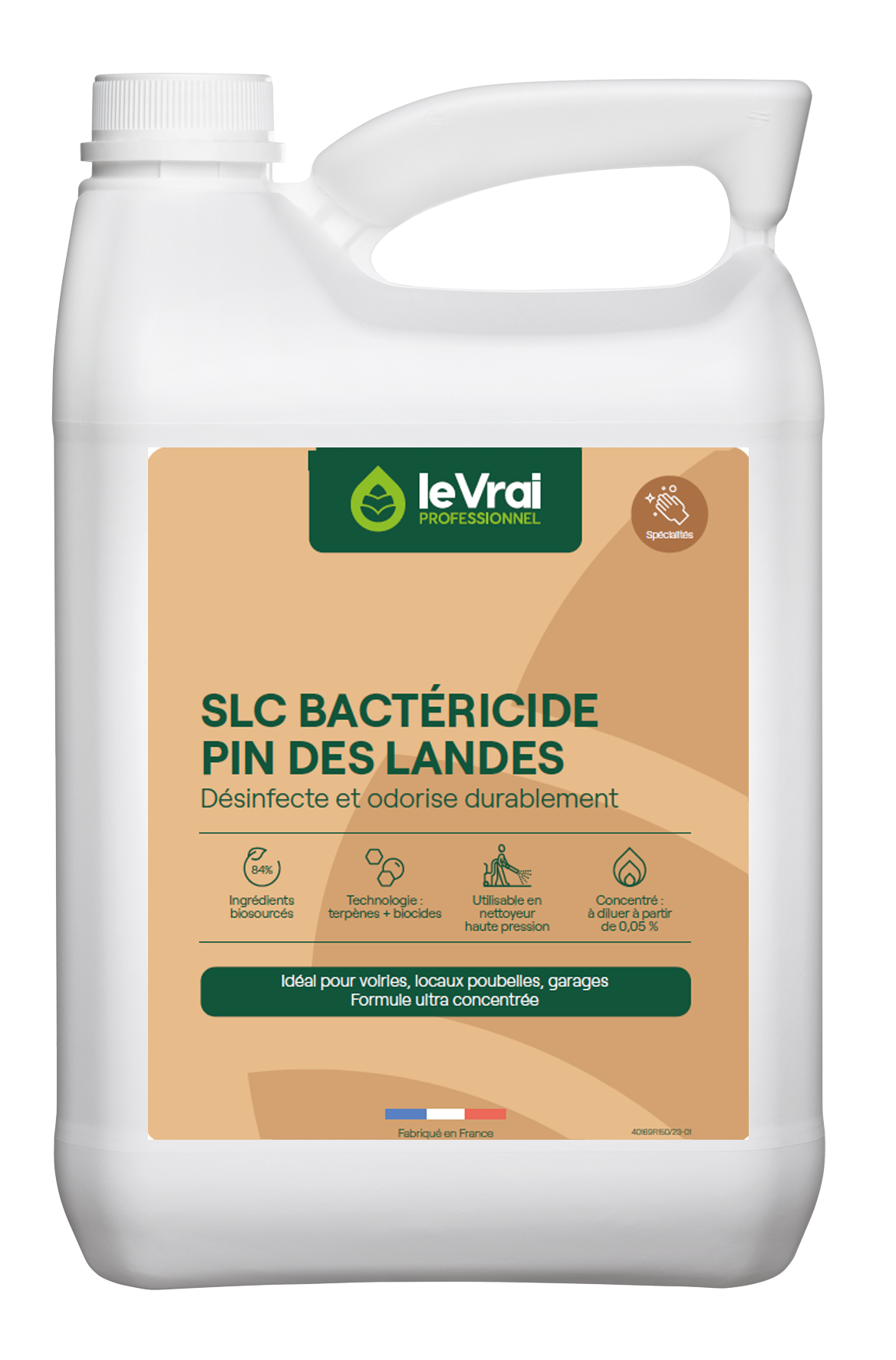 ODORISANT SLC BACTERICIDE PIN DES LANDES 5L