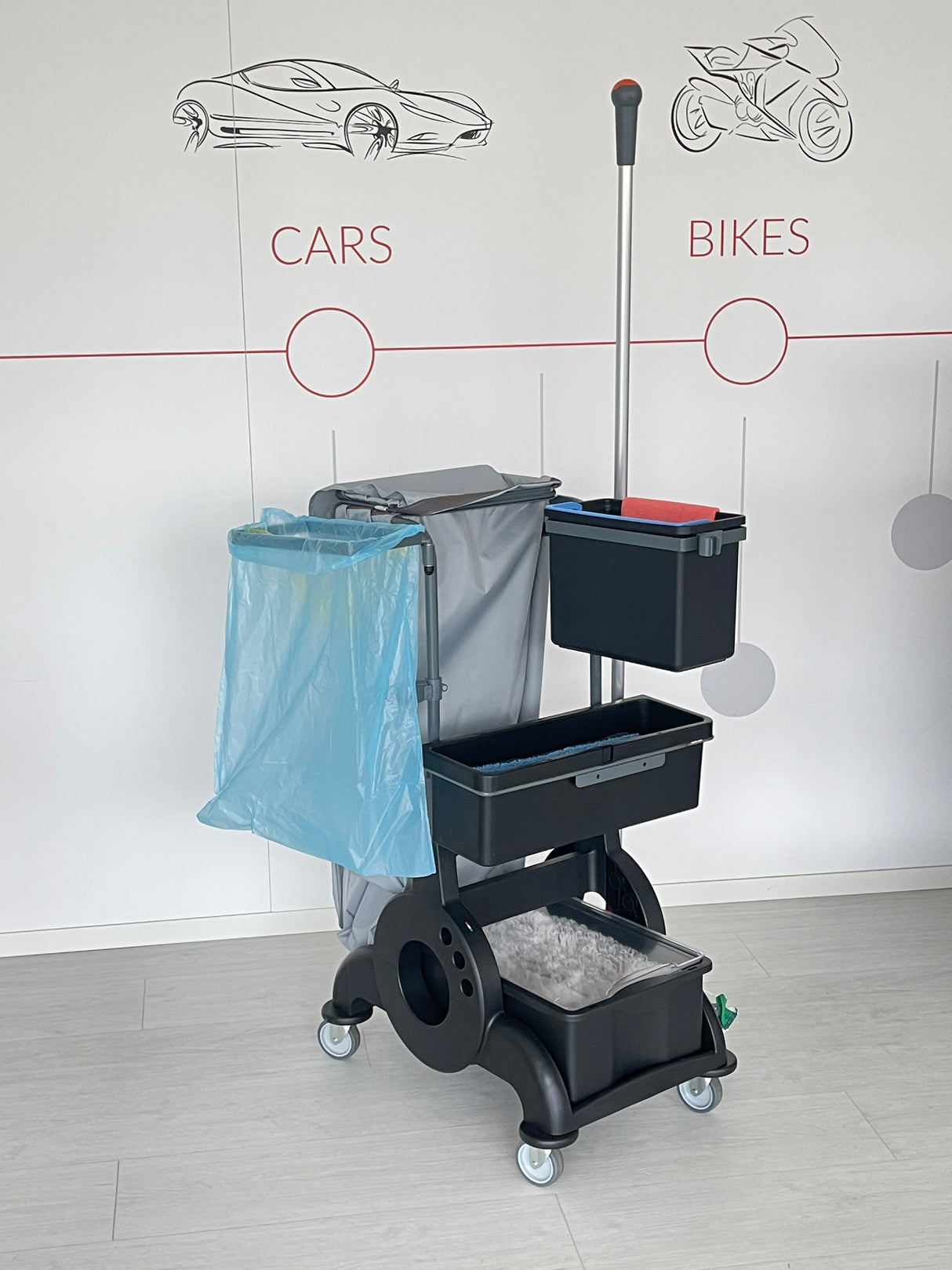 CHARIOT DE LAVAGE TECHLINE ULTRA COMPACT IMPREGNATION RECYCLE