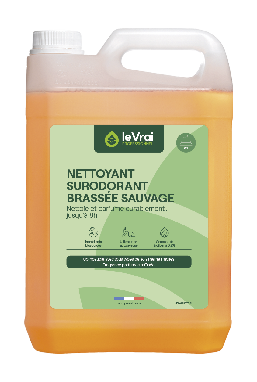 NETTOYANT SOLS PARFUMANT LE VRAI PROFESSIONNEL BRASSEE SAUVAGE 5L