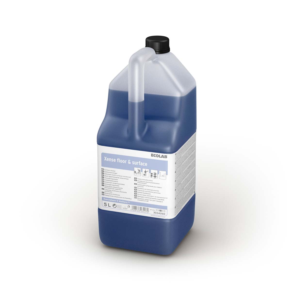 NETTOYANT NEUTRE MULTI SURFACES XENSE FLOOR & SURFACE ECOLAB 5L