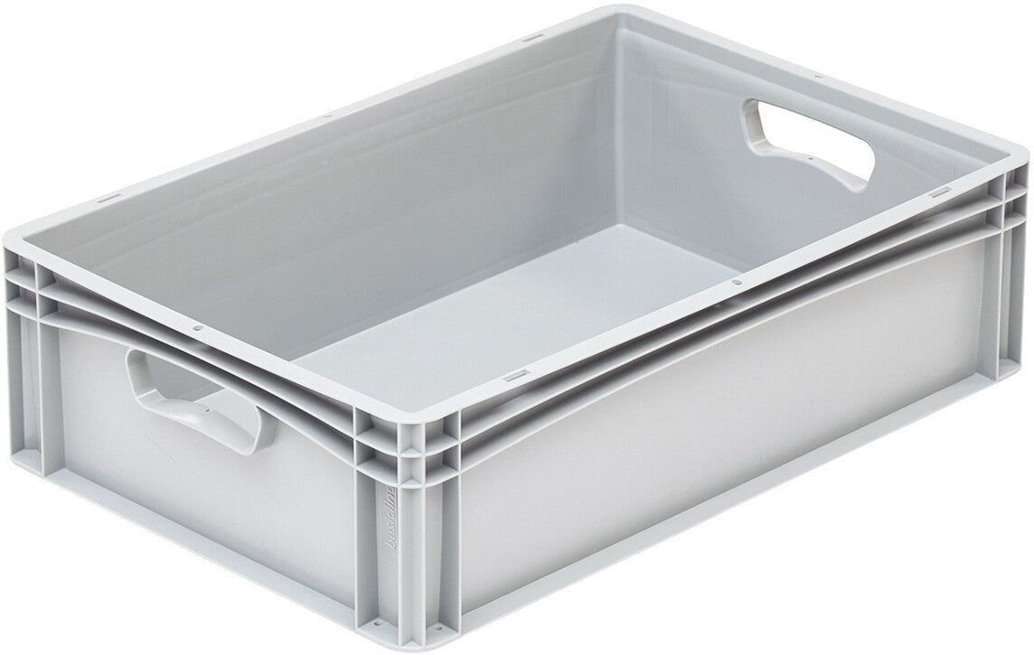 BAC GERBABLE PLEIN GRIS 600X400 HAUTEUR 32 CM 64.5