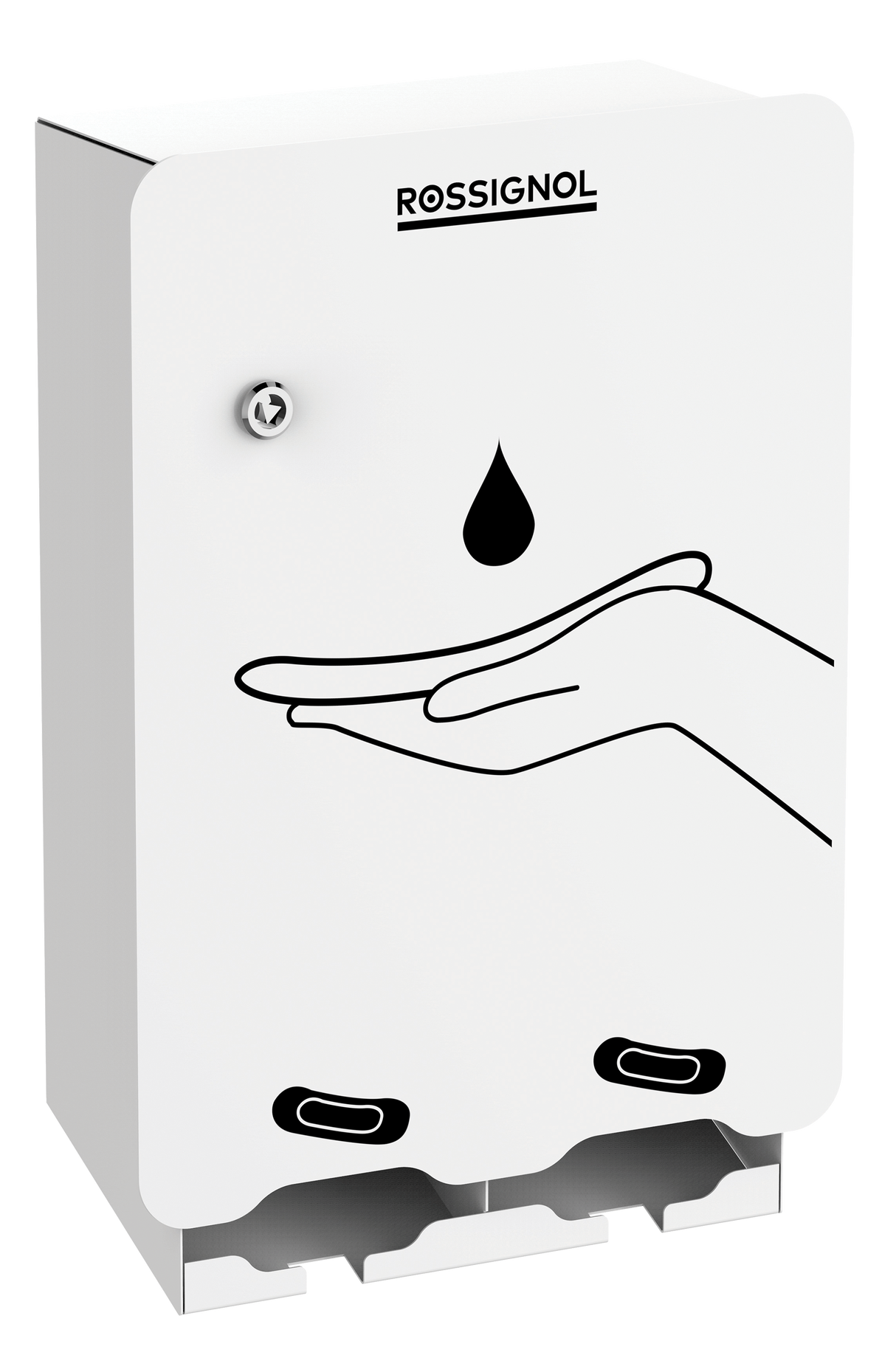 DISTRIBUTEUR DE PROTECTIONS PÉRIODIQUES GAIA BLANC