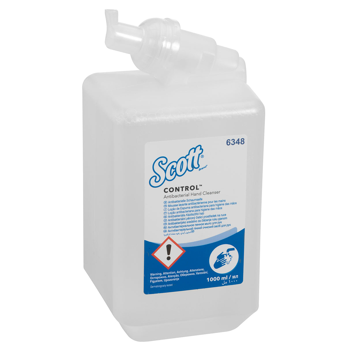 SAVON ANTIMICROBIEN MOUSSE SCOTT® CONTROL™ CARTOUCHE 1L X6