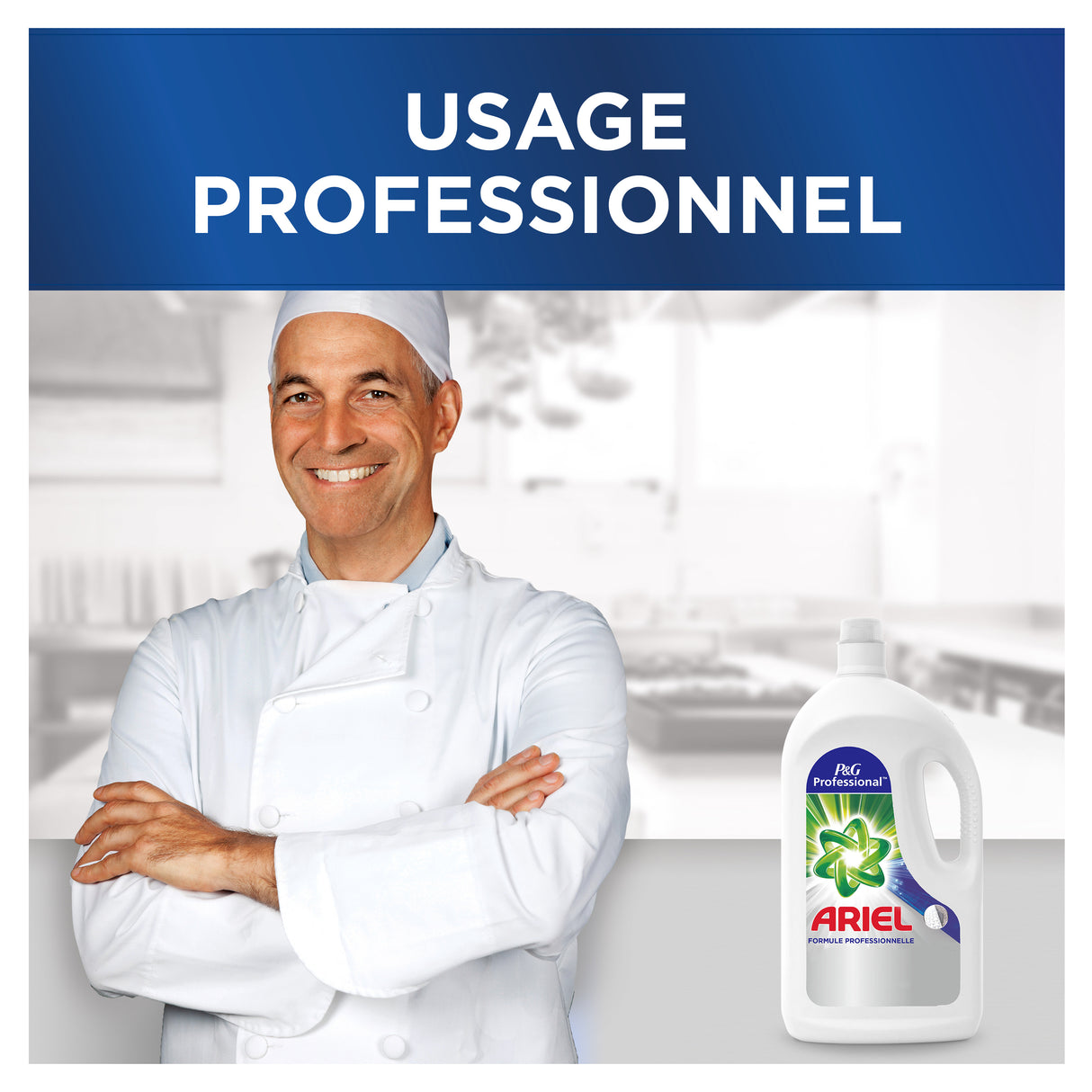 LESSIVE LIQUIDE ARIEL PROFESSIONEL 110 DOSES 4,95L