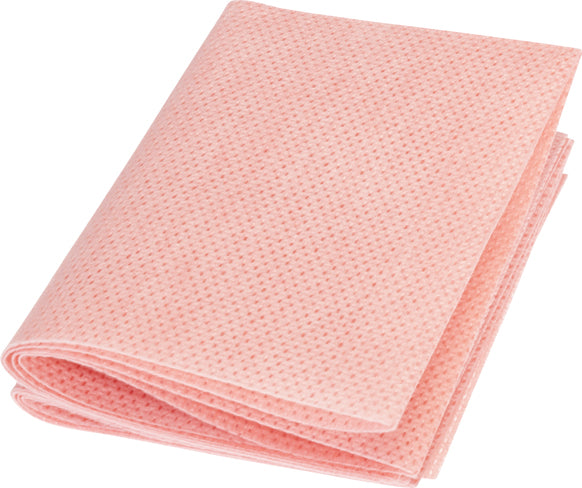 LAVETTE USAGE COURT AJOUREE 51X36CM ROSE X25