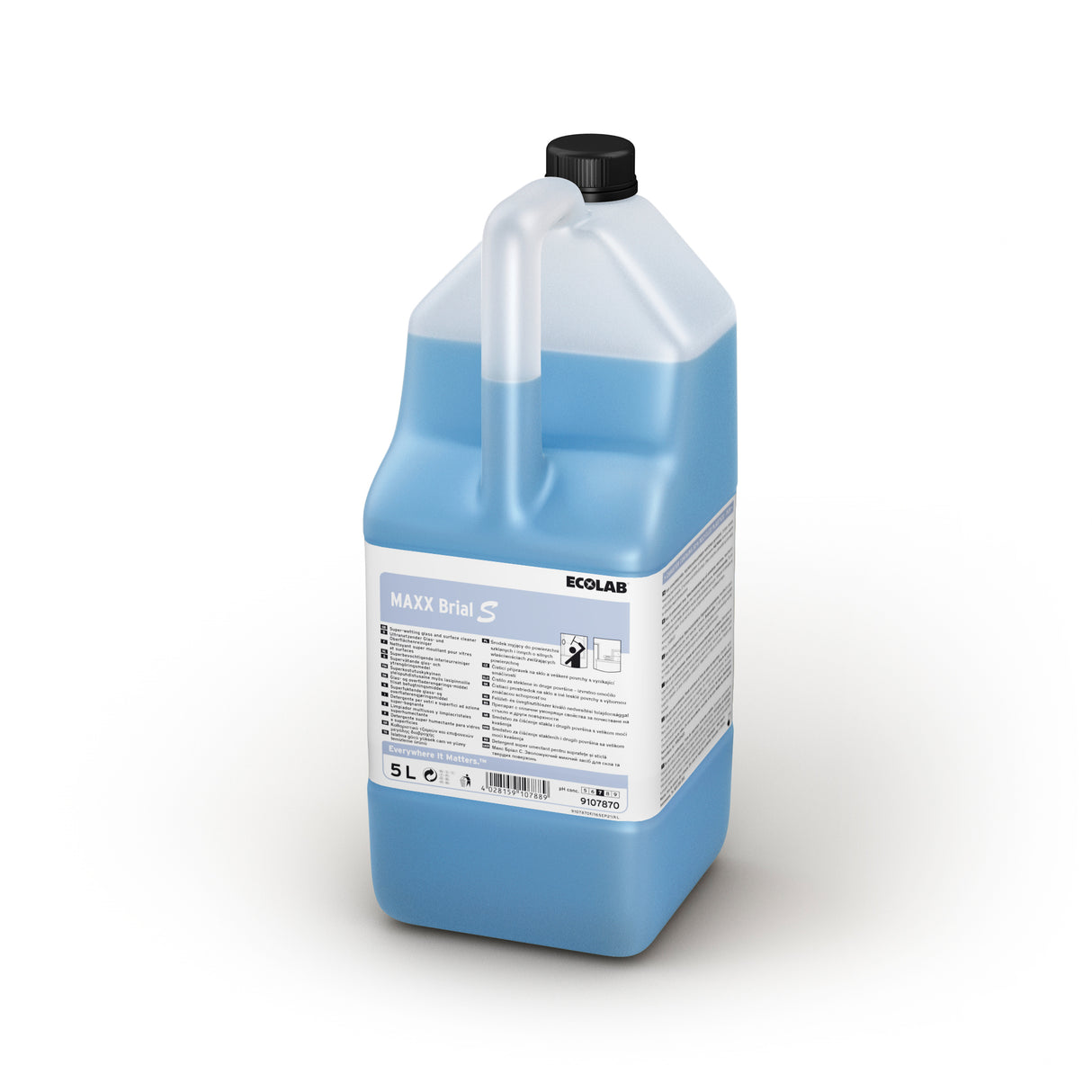 NETTOYANT VITRES ET SURFACES ECOLAB MAXX BRIAL S ECOLABEL 5L