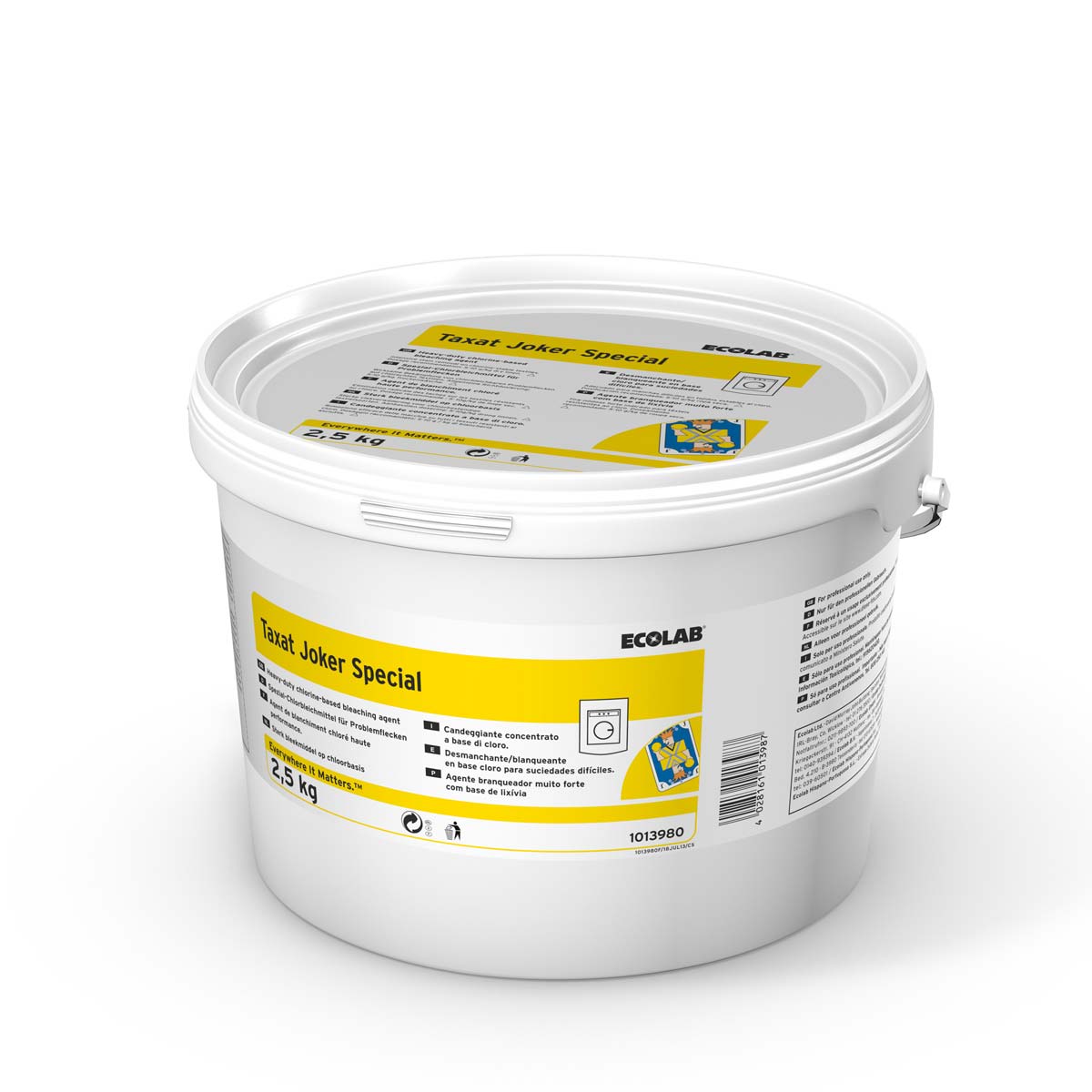 AGENT BLANCHIMENT TAXAT JOKER SPECIAL ECOLAB 2,5KG