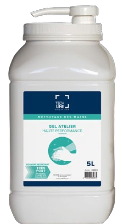 SAVON ATELIER HAUTE PERFORMANCE TECHLINE BIDON POMPE 5L