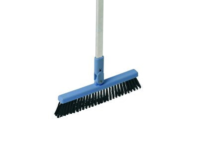BALAI BROSSE 25CM DUSTPAN MANCHE ALUMINIUM ERGONOMIQUE VILEDA