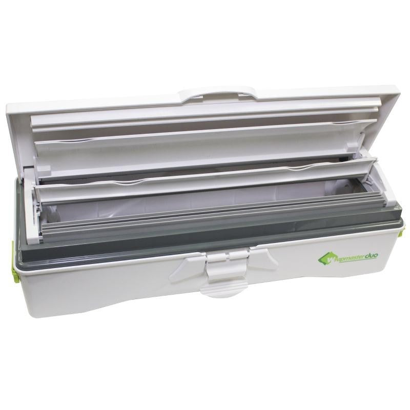 DÉVIDOIR WRAPMASTER® ALBAL DUO ALUMINIUM FILM ALIMENTAIRE PAPIER CUISSON 45CM