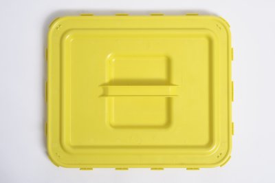 COUVERCLE A POIGNEE SANS OBTURATEUR VAT5 JAUNE