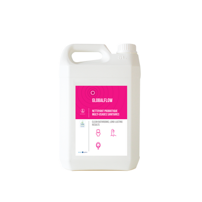 NETTOYANT SANITAIRES PROBIOTIQUE GLOBALFLOW ECOLABEL 5L