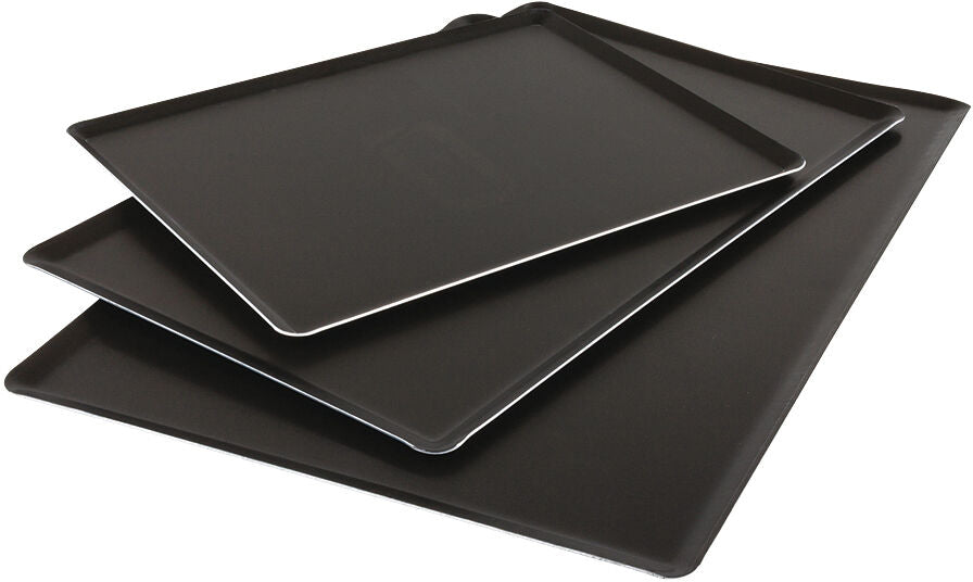 EXAL PLAQUES PÂTISSIÈRE BORDS PINCÉS GN 1/1 53X32.5 CM