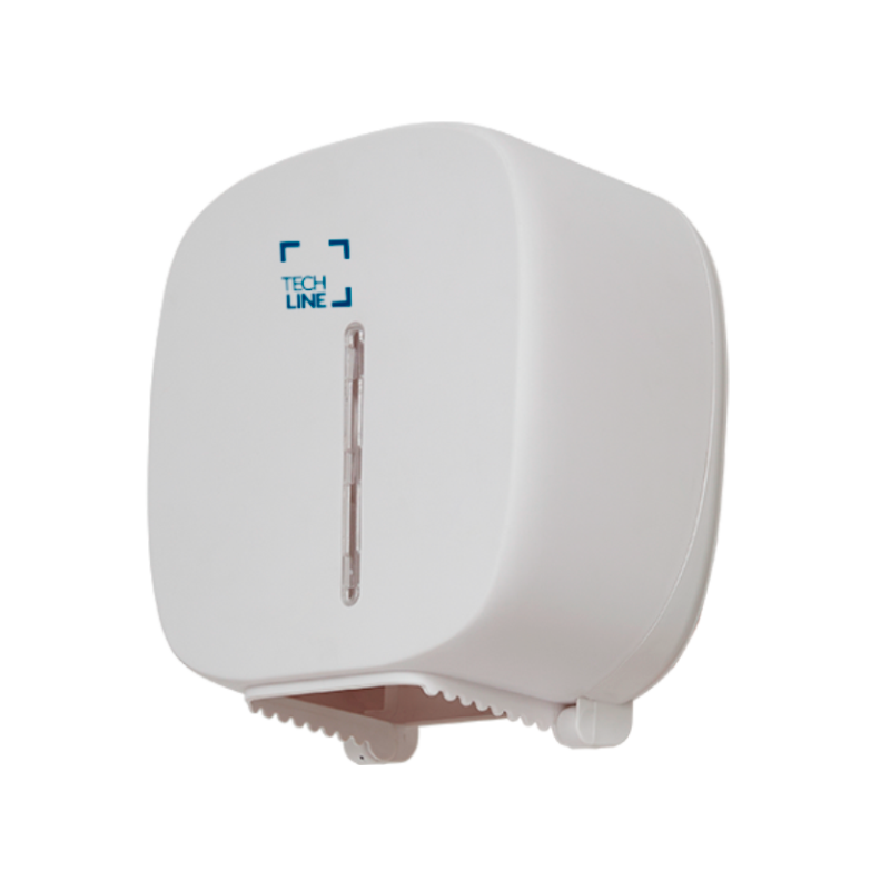DISTRIBUTEUR DE PAPIER TOILETTE MAXI JUMBO TECHLINE BLANC