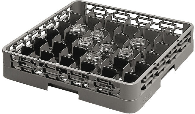 PANIER DE BASE AVEC CLOISONS POUR 36 VERRES INCLINÉS