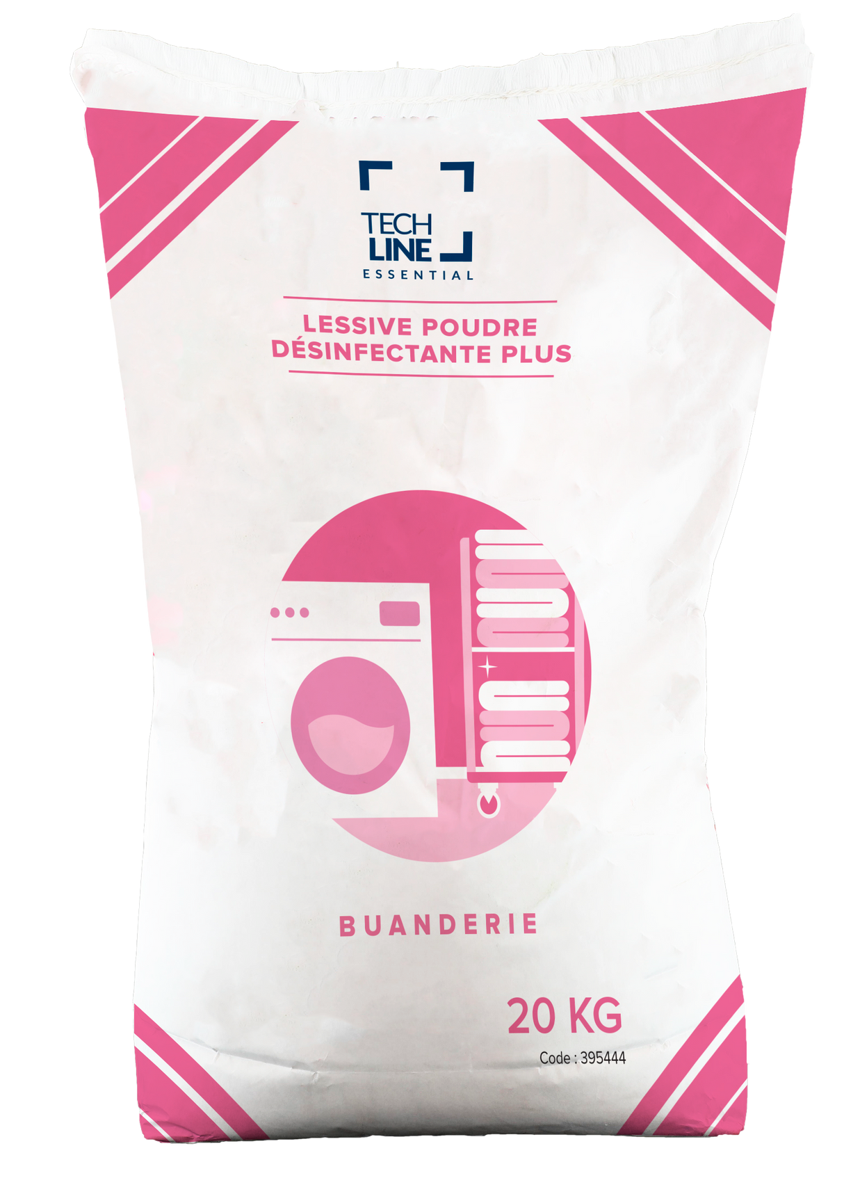 LESSIVE POUDRE LINGE DESINFECTANTE PLUS TECHLINE 20KG