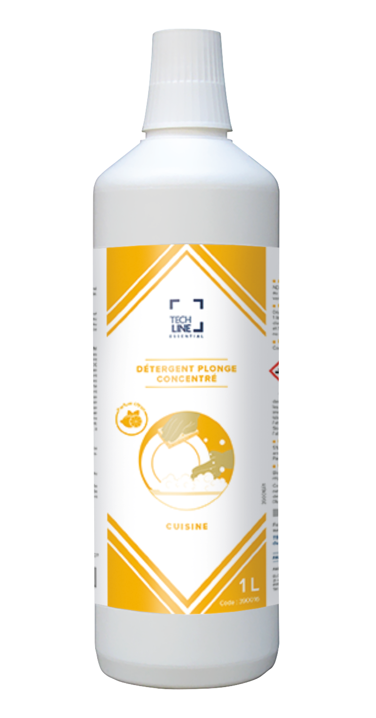 LIQUIDE VAISSELLE CONCENTRE PLONGE TECHLINE 1L