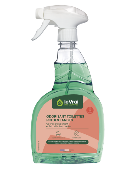 ODORISANT TOILETTES SANITAIRE PIN DES LANDES LE VRAI PROFESSIONNEL 750ML