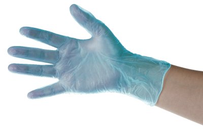 GANT VINYLE BLEU POUDRÉ TECHLINE ESSENTIAL TAILLE M BOÎTE X100