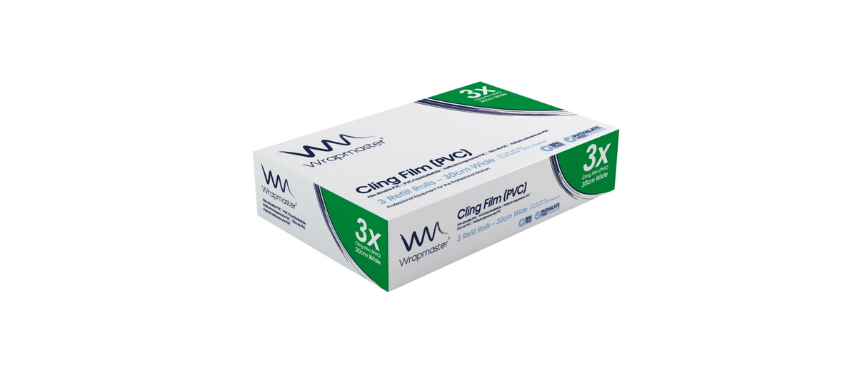 FILM ALIMENTAIRE ALBAL PROFESSIONAL WRAPMASTER® 30CM X300M ROULEAU X3