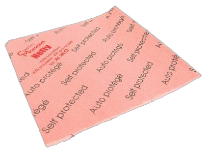 LAVETTE NON TISSEE NETTY AUTO-PROTEGEE 40X40CM ROSE ECOLABEL X5