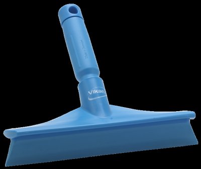 RACLETTE DE TABLE MONOLAME ULTRA-HYGIENIQUE MANCHE 24,5CM VIKAN BLEU