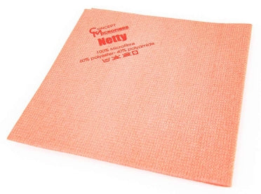 LAVETTE NON TISSEE NETTY 40X40CM ROSE ECOLABEL X5