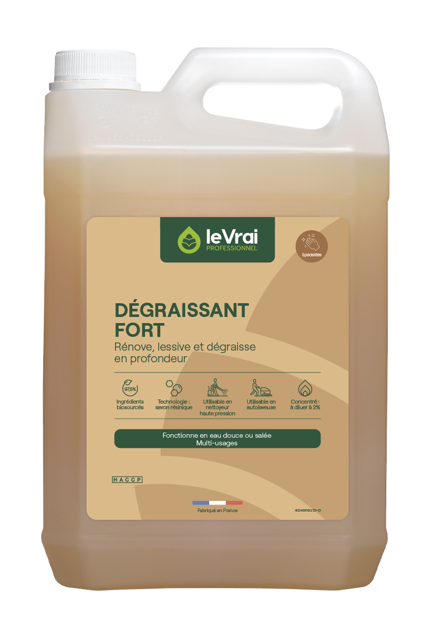 DEGRAISSANT FORT MULTI USAGES LE VRAI PROFESSIONNEL 5L