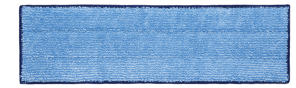 FRANGE DE LAVAGE MICROFIBRE VELCRO 40CM TECHLINE BLEU