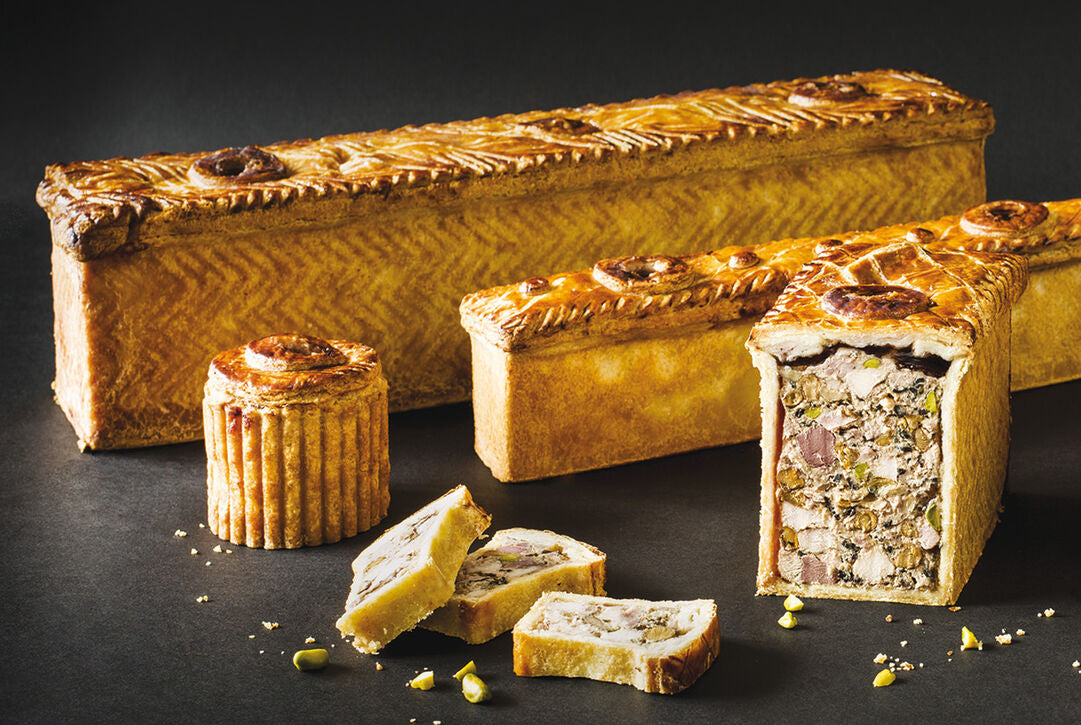 EXOPAN PÂTÉ EN CROÛTE LONG À CHEVRONS 40X7.5X8.5 CM