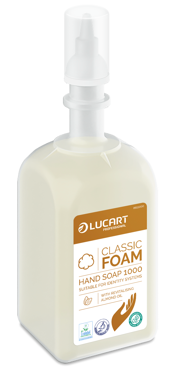 SAVON MOUSSE PARFUME CLASSIC FOAM CARTOUCHE 1L X6