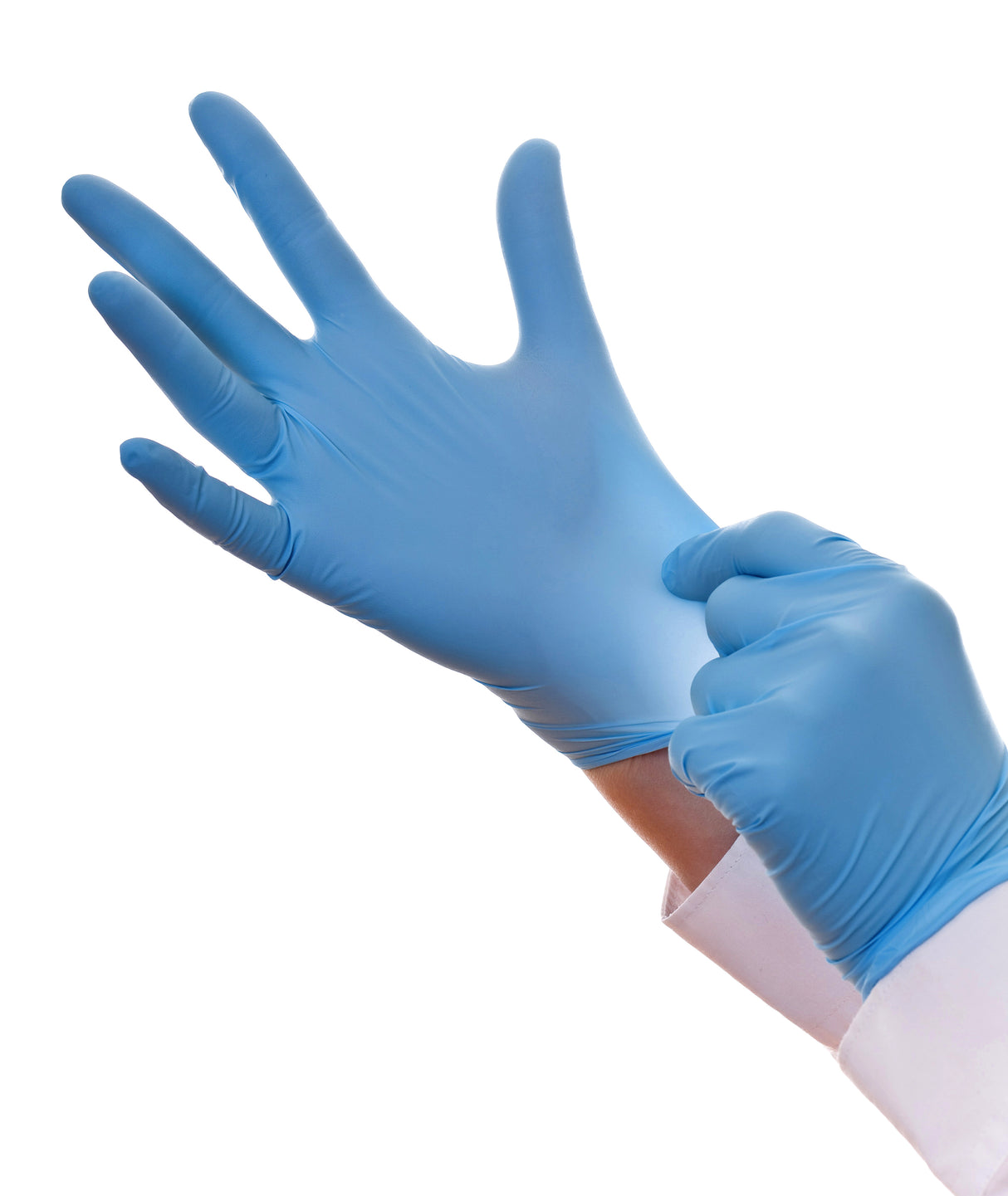 GANT NITRILE BLEU NON POUDRÉ TECHLINE PREMIUM TAILLE L BOÎTE X200