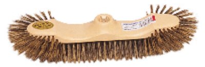 BALAI 1/2 TETE 30CM DOUILLE DROITE FIBRES SOIE GRISE