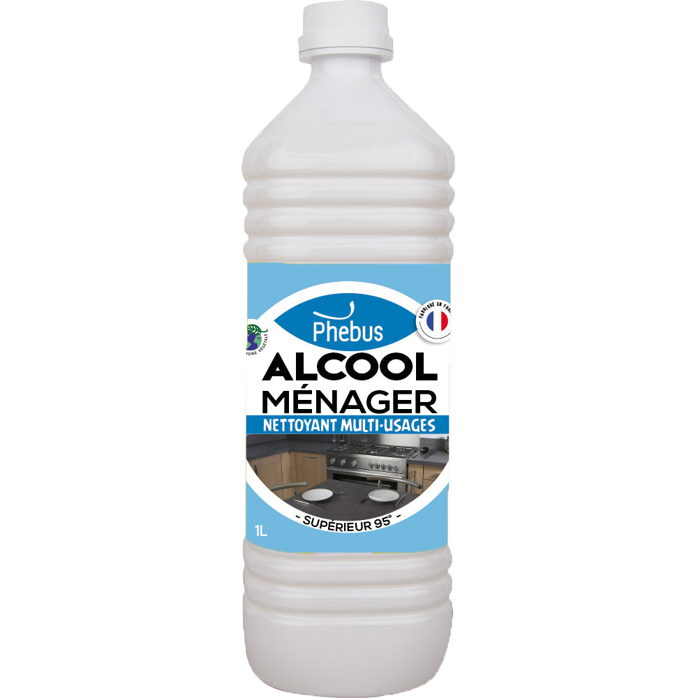 ALCOOL MÉNAGER SUPÉRIEUR 95° DENATURE 1L