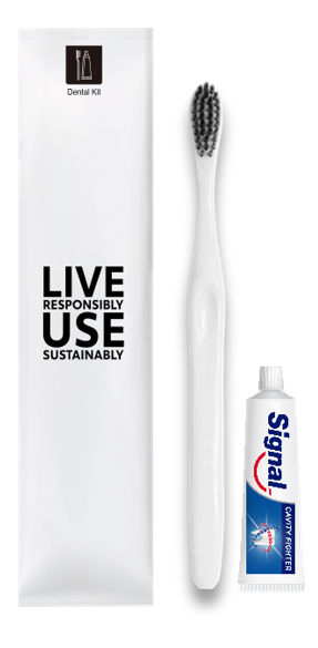 KIT DENTAIRE BROSSE DENTIFRICE 5G FIL DENTAIRE X250