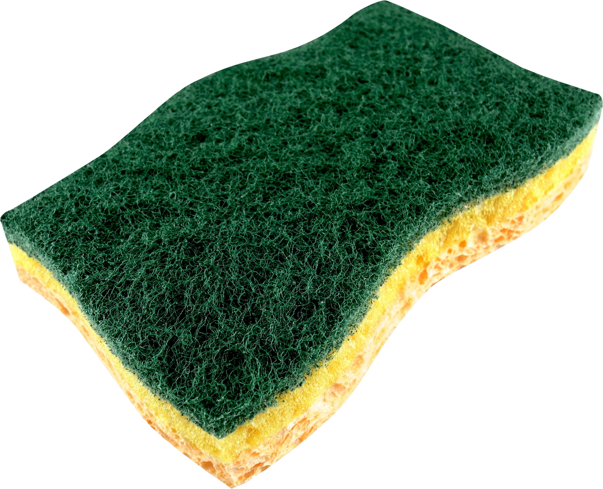 EPONGE VEGETALE GRATTANTE CELLO 108X64X22MM VERT X10