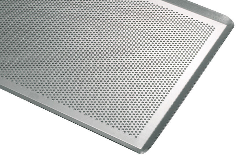 PLAQUE PÂTISSIÈRE ALUMINIUM PERFORÉE ÉPAISSEUR 2 MM 60X40 CM