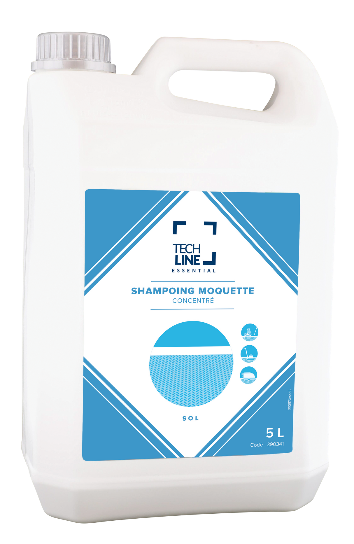 NETTOYANT MOQUETTES TECHLINE 5L