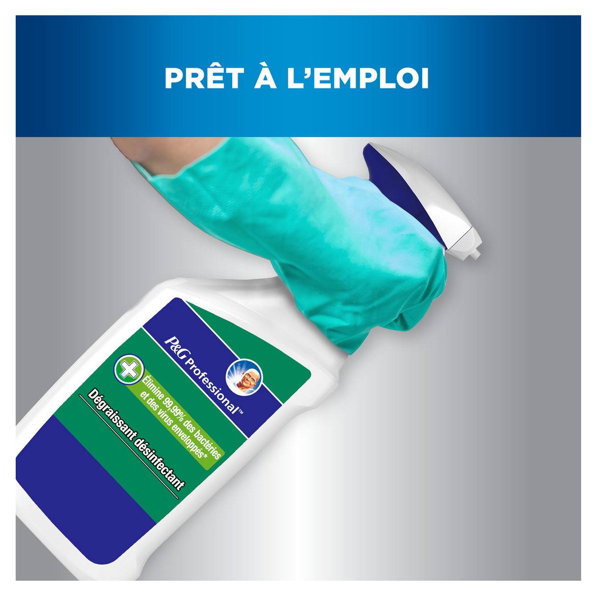 DEGRAISSANT DESINFECTANT CUISINE SPRAY K6 P&G PROFESSIONAL 750ML