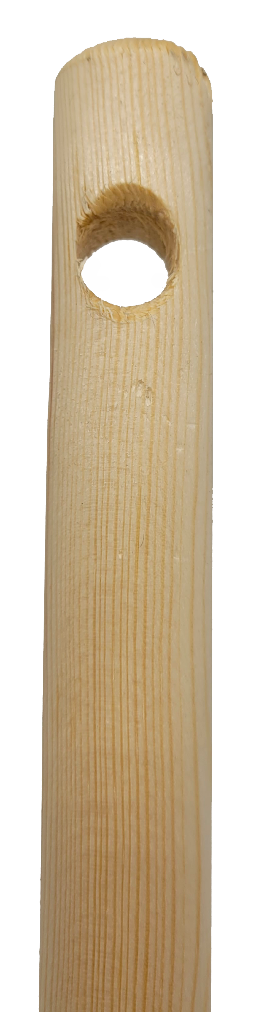 MANCHE BOIS 1,30M DIAMETRE 24MM EMBOUT VIS ET ATTACHE