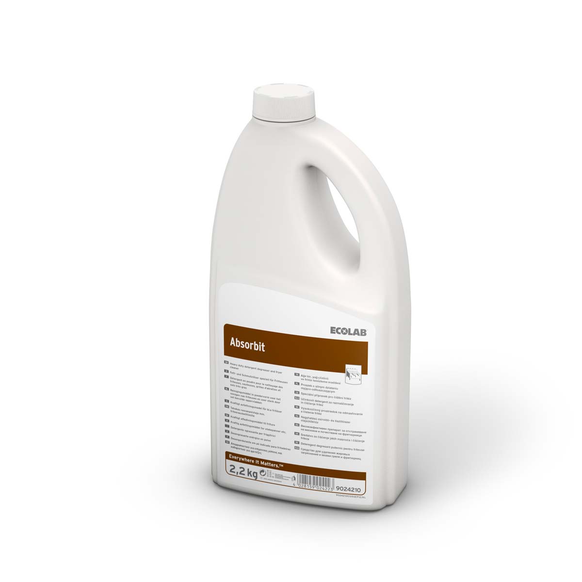 DEGRAISSANT FRITEUSE ABSORBIT ECOLAB 2.2KG