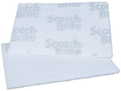 TAMPON A RECURER SCOTCH BRITE 224X158MM BLANC X20