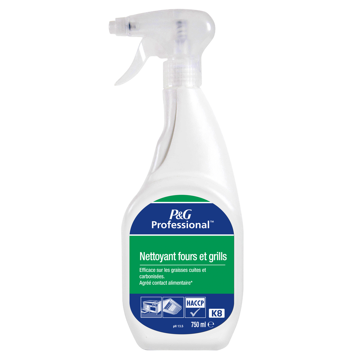 DEGRAISSANT FOUR ET GRILL K8 P&G PROFESSIONAL 750ML