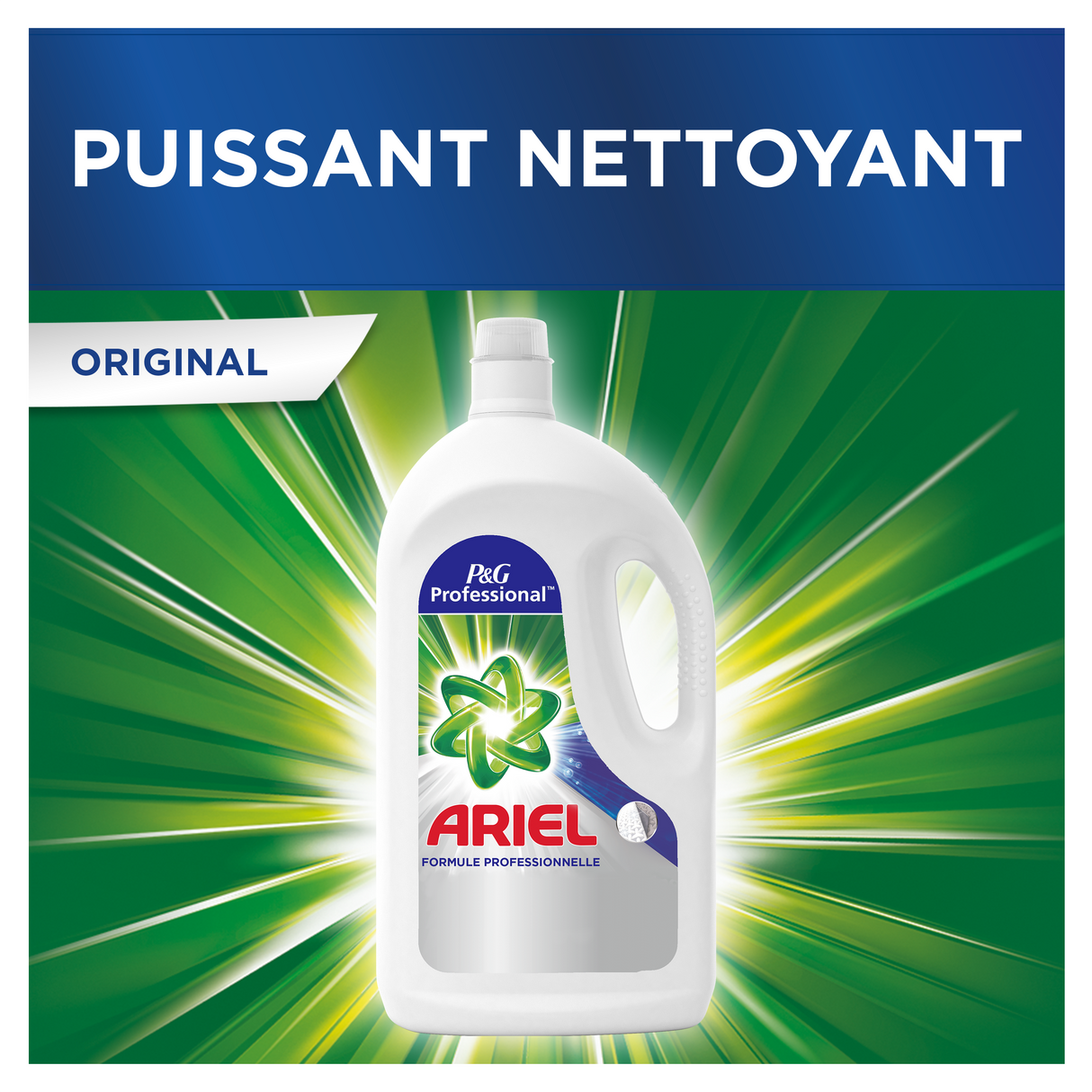 LESSIVE LIQUIDE ARIEL PROFESSIONEL 110 DOSES 4,95L