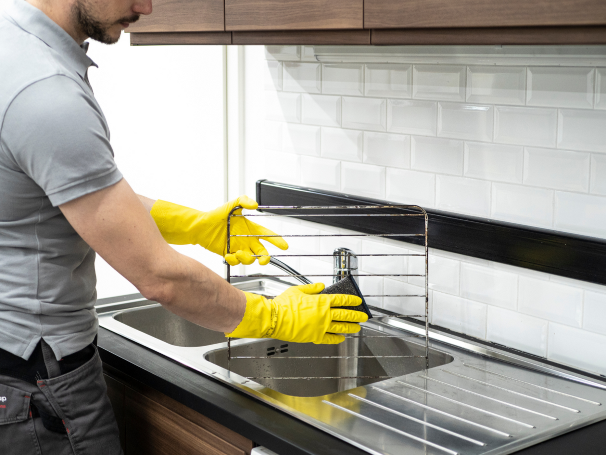 EPONGE INOX POWERINOX 100X100MM VILEDA X2