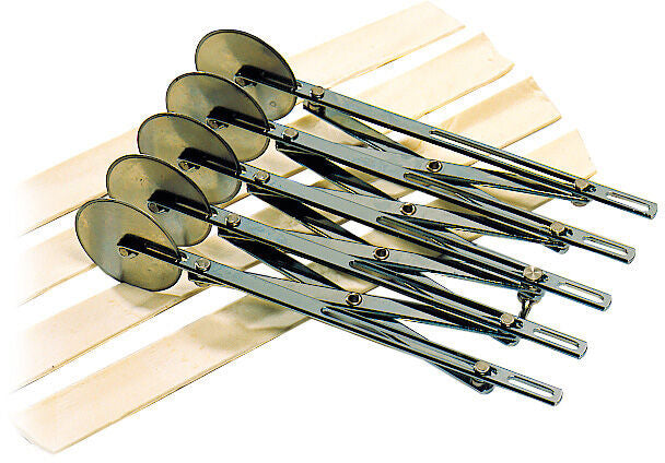 MULTICOUPE ROULEAU EXTENSIBLE BANDES 1 12CM 5 ROULETTES LISSES