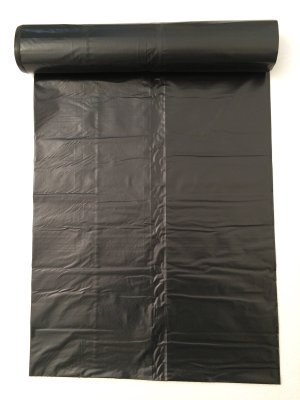 SAC POUBELLE 50L HAUTE DENSITE DECHETS LEGERS NOIR X500