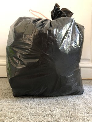 SAC POUBELLE 50L BASSE DENSITE DECHETS MOYENS NOIR X200